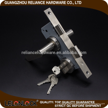 Stainless steel Passage Door Lever Set lock with RustProof & Durable Solid Lever Handles Door Handle Made in Guangzhou